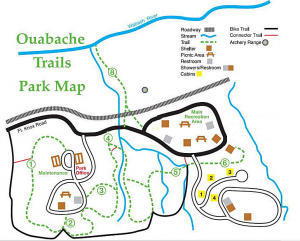 Quabache Trails Park Map
